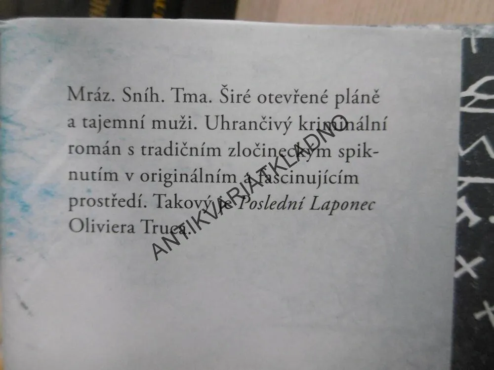 POSLEDNÍ LAPONEC, OLIVIER TRUC, **an