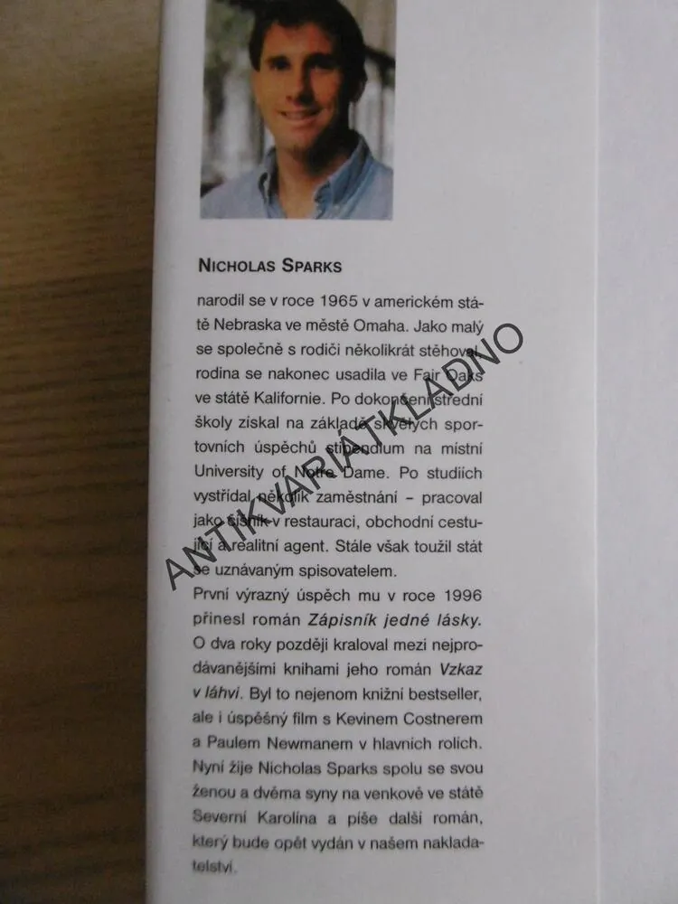 OSUDOVÁ ZATÁČKA, NICHOLAS SPARKS, **an