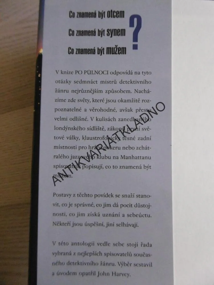 PO PŮLNOCI, KRIMI POVÍDKY, JEFFERY DEAVER, **an