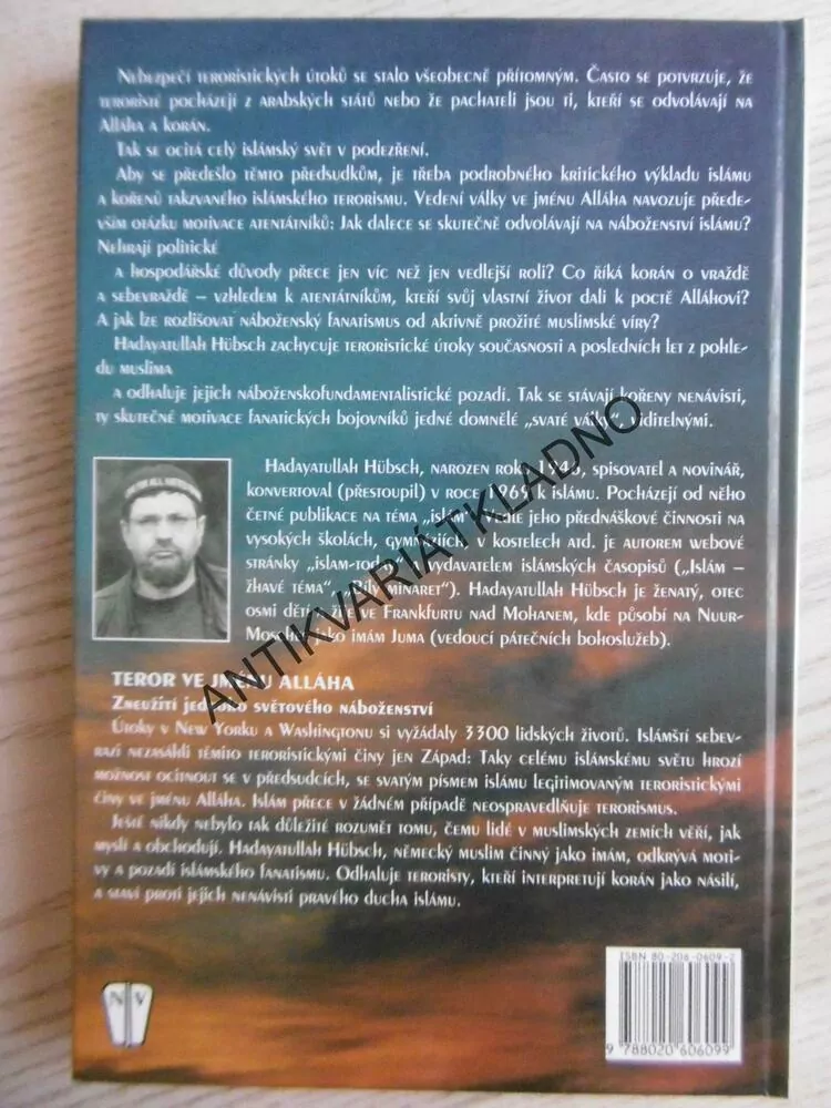 FANATIČTÍ BOJOVNÍCI VE JMÉNU ALLÁHA, KOŘENY ISLÁMSKÉHO TERORU, HADAYATULLAH, **an
