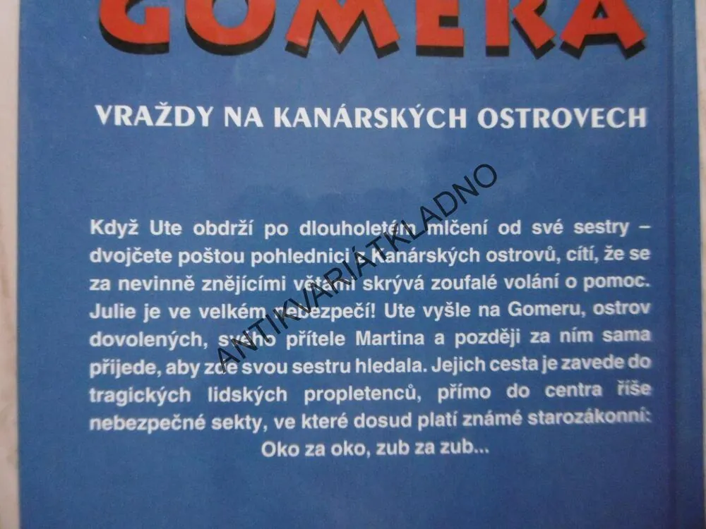 SODOMA A GOMERA, VRAŽDY NA KANÁRSKÝCH OSTROVECH, MANI BECKMANN, **an