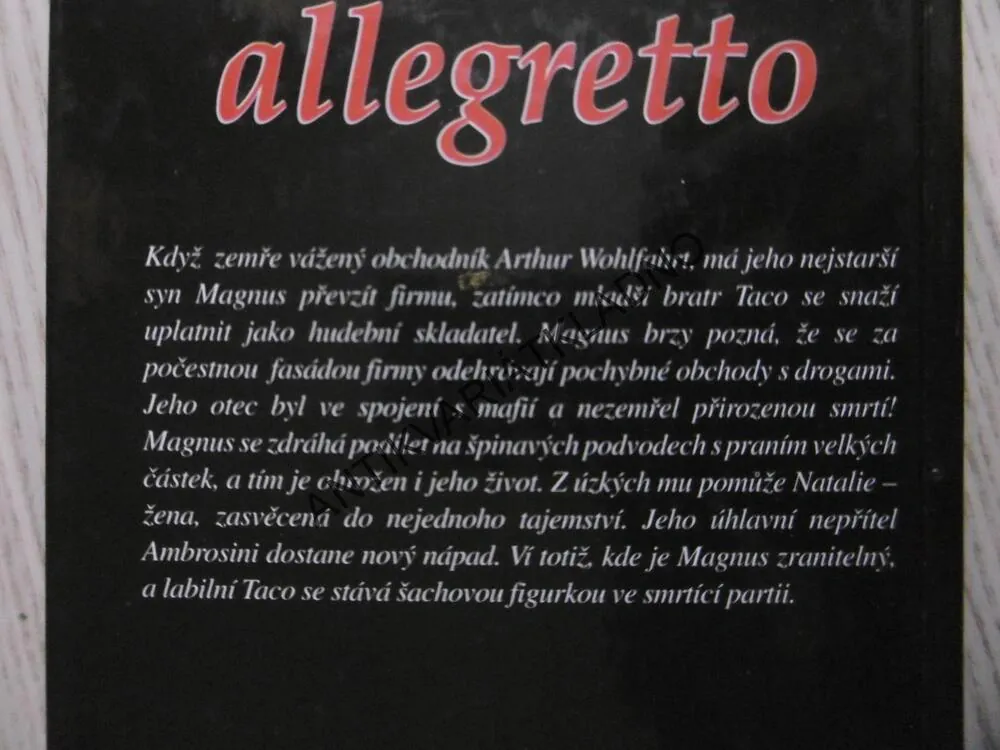 POSLEDNÍ ALLEGRETTO, REBECCA GABLÉ, **an