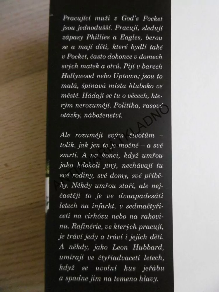 GOD´S POCKET, PETE DEXTER, **an