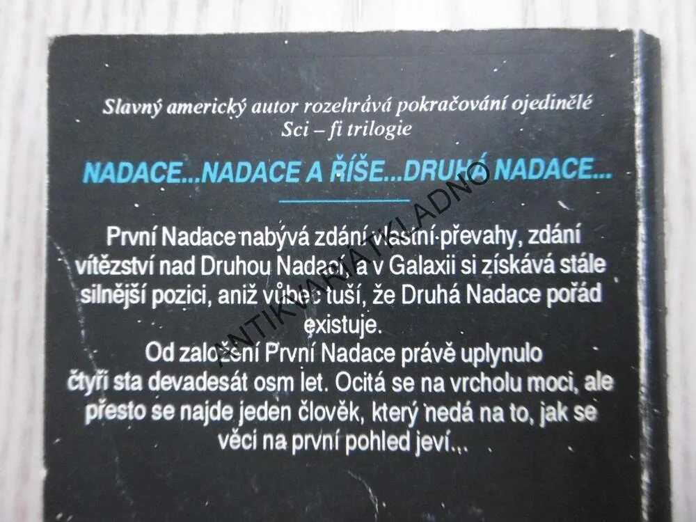 NADACE NA HRANICÍCH, ISAAC ASIMOV, **an