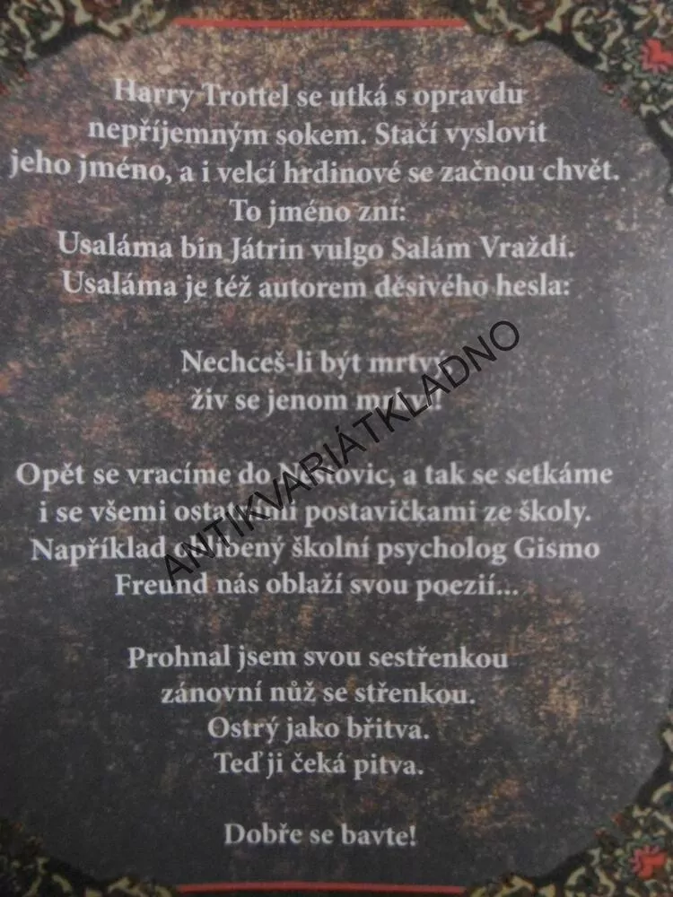 HARRY TROTTEL A POSEL TÁLIBÁNU, PETER M. JOLIN, **an