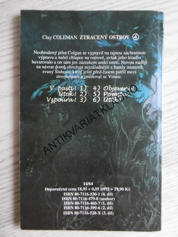 OBJEVENI!, ZTRACENÝ OSTROV, POSLEDNÍ ZOUFALÝ POKUS O ZÁCHRANU..., CLAY COLEMAN, **an