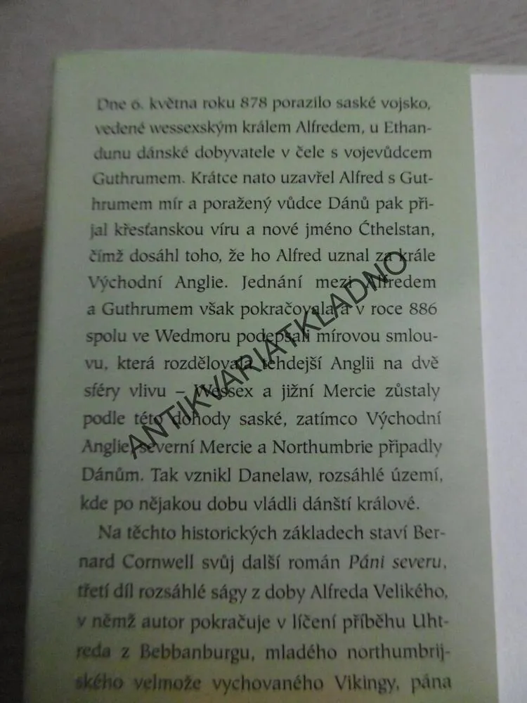 PÁNI SEVERU, BERNARD CORNWELL, 