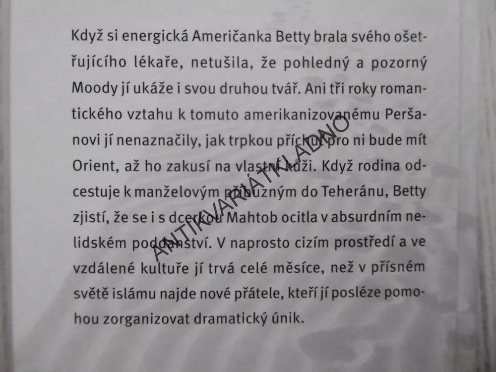 BEZ DCERKY NEODEJDU, BETTY MAHMOODYOVÁ, **an