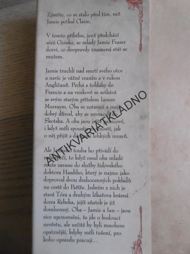PANICOVÉ, DIANA GABALDON, **an