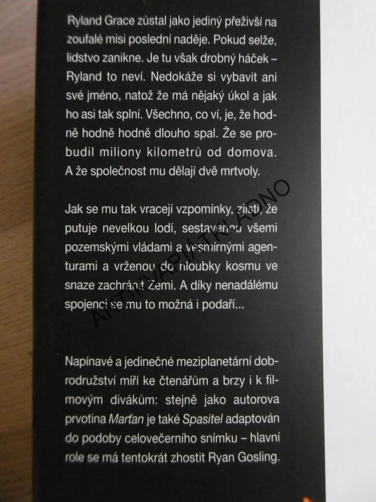 SPASITEL, ANDY WEIR, **an