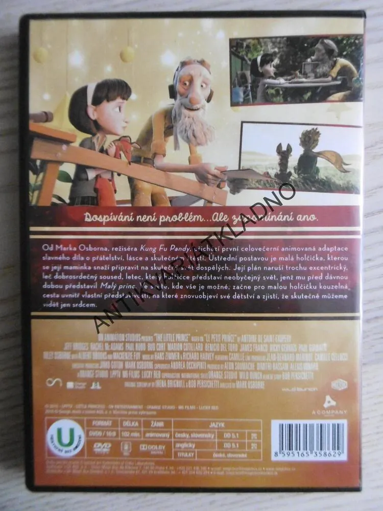 MALÝ PRINC, DVD FILM