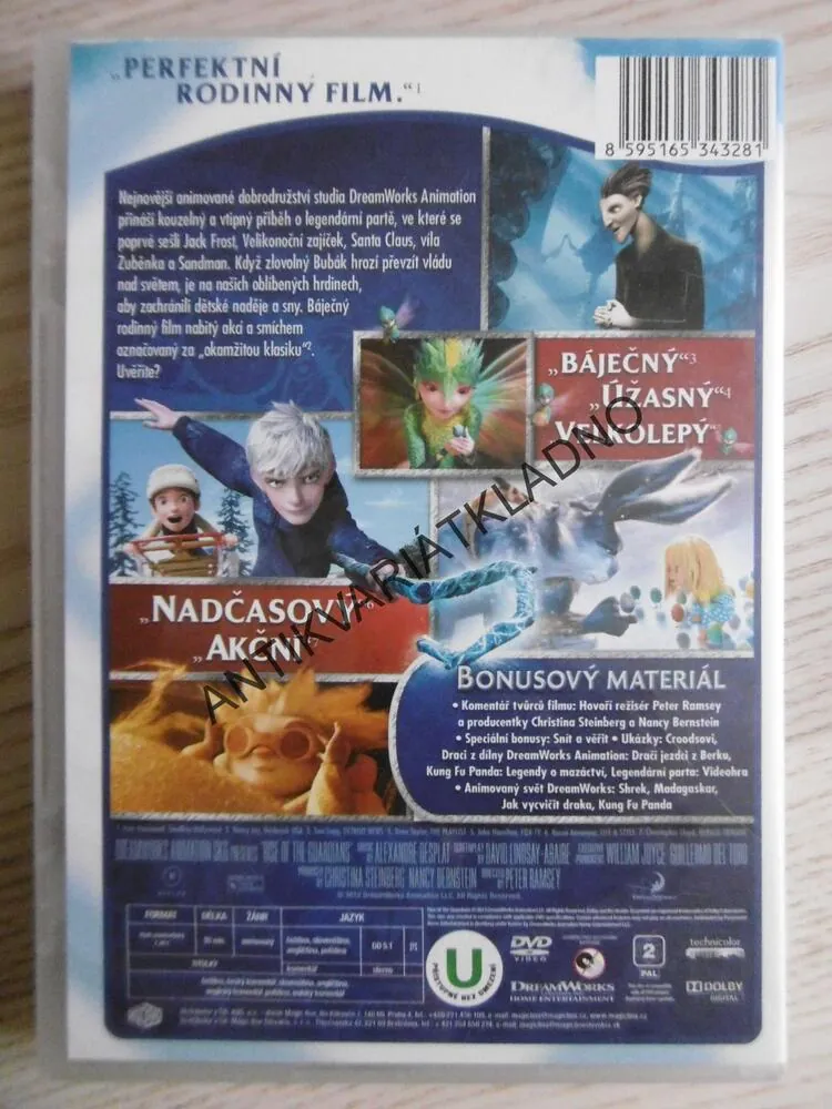 LEGENDÁRNÍ PARTA, DVD FILM