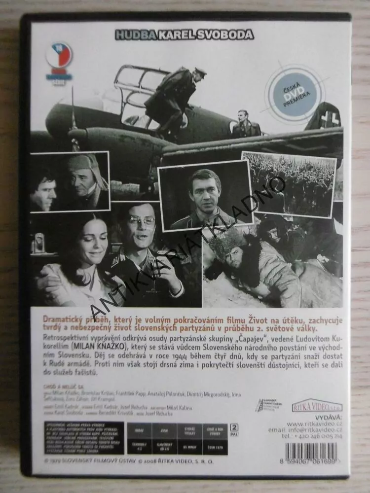 CHOĎ A NELÚČ SA, DVD FILM
