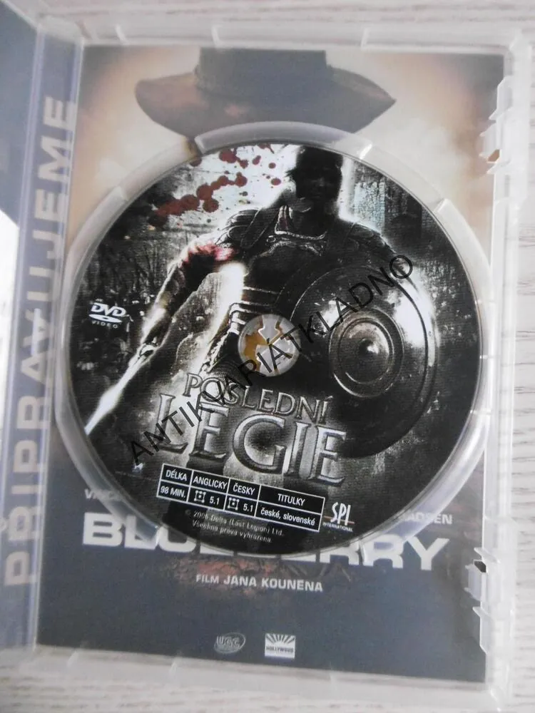 POSLEDNÍ LEGIE, DVD FILM