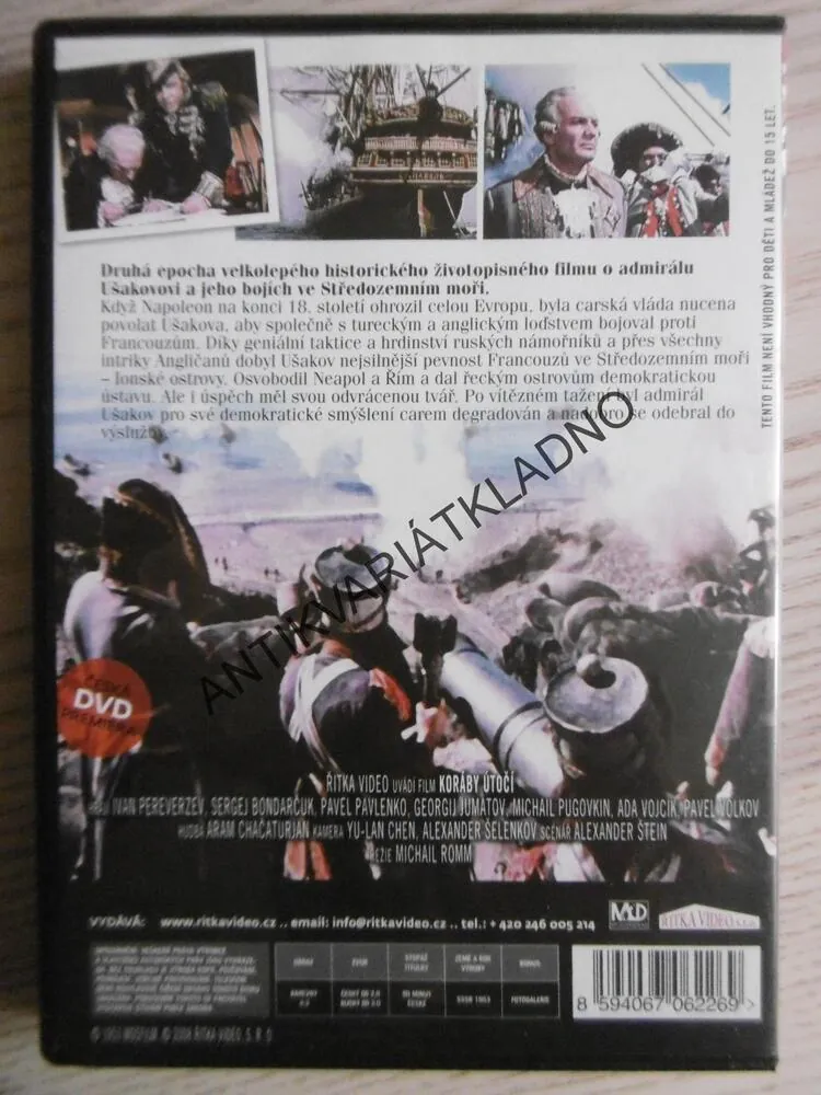 KORÁBY ÚTOČÍ, DVD FILM