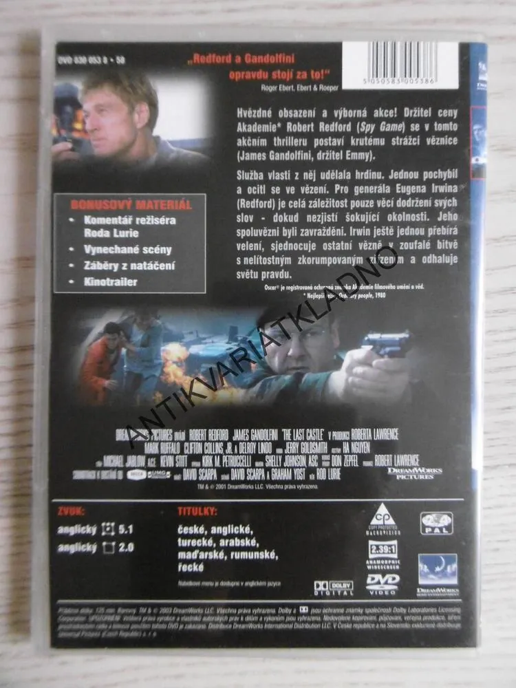 POSLEDNÍ PEVNOST, DVD FILM