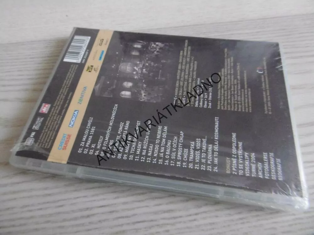 EBENI V ZAHRADĚ, DVD HUDBA