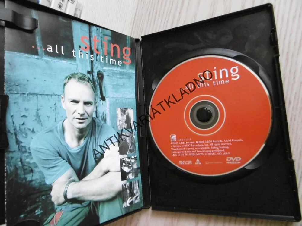 STING..., ALL THIS TIME, DVD HUDBA