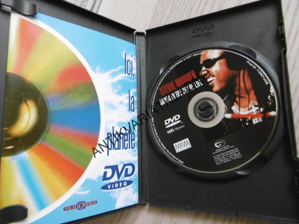 STEVIE WONDER, SONGS IN THE KEY OF LIFE, DVD HUDBA