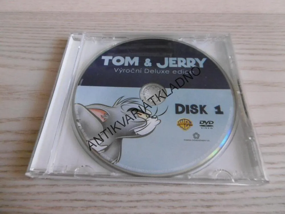 TOM A JERRY, DISK 1-2, DVD FILM