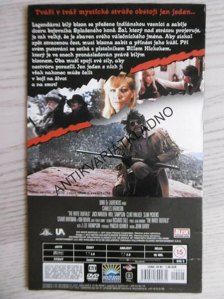 BÍLÝ BIZON, DVD FILM