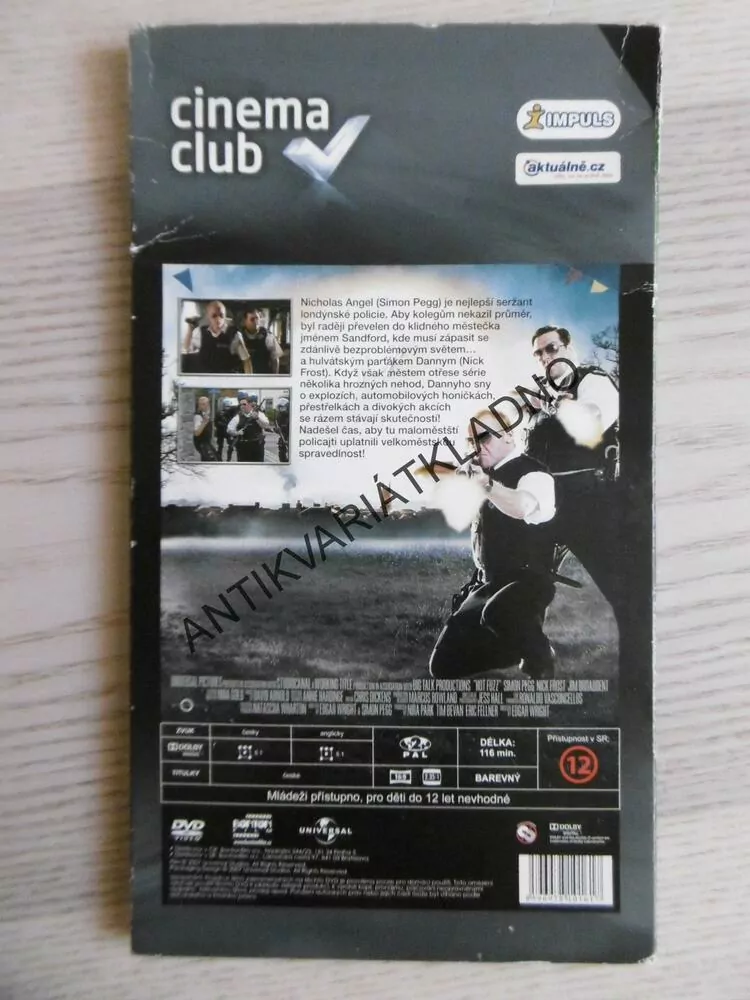 JEDNOTKA PŘÍLIŠ RYCHLÉHO NASAZENÍ, DVD FILM