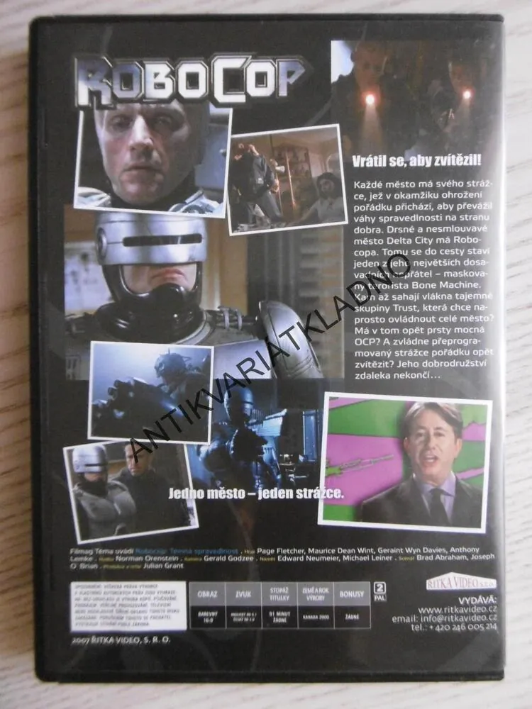 ROBOCOP, DVD FILM