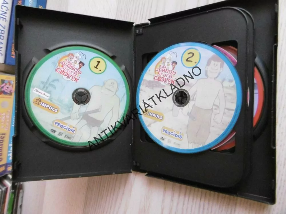 BYL JEDNOU JEDEN ČLOVĚK, 6 X DVD FILM