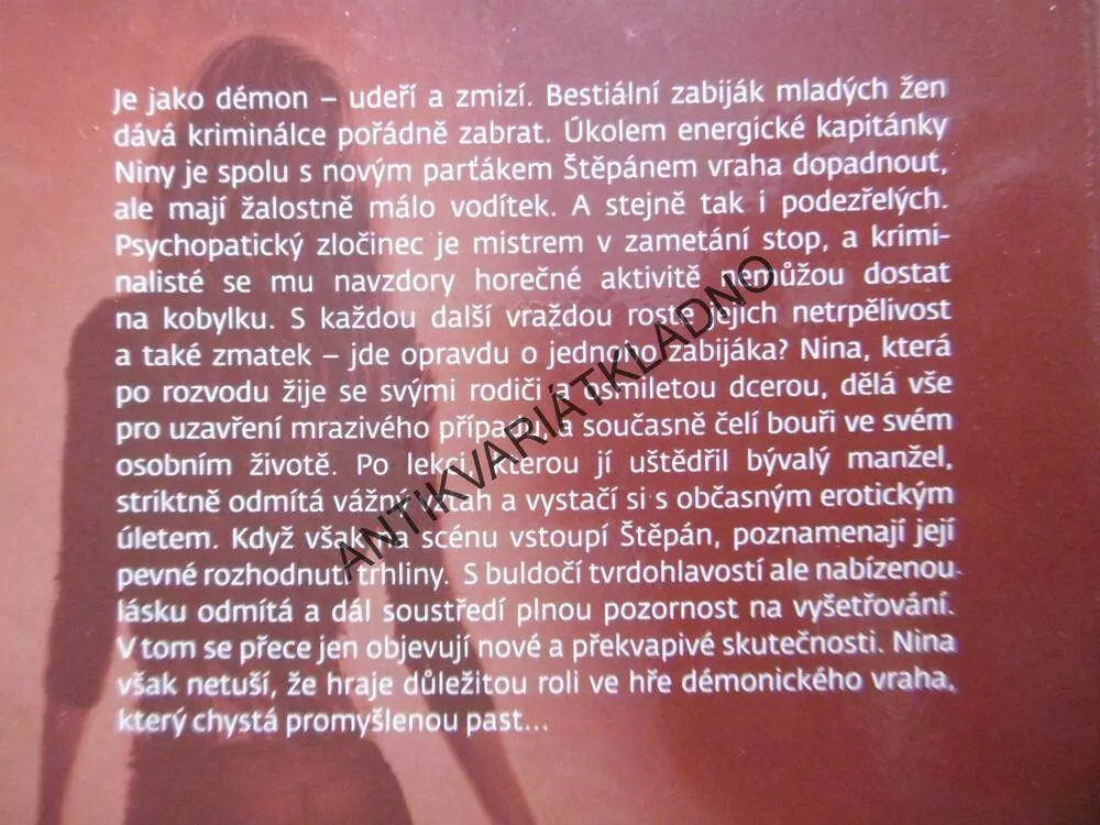 HEDVÁBNÁ PAST, MARKÉTA HARASIMOVÁ, **an