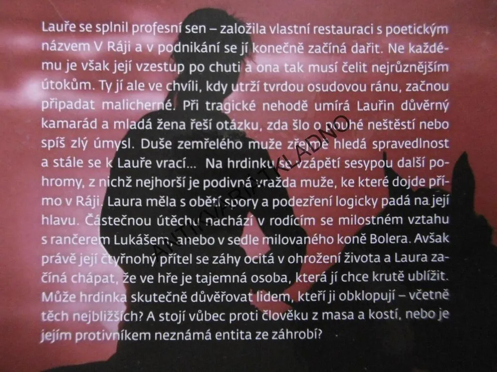 POTEMNĚLÝ RÁJ, MARKÉTA HARASIMOVÁ, **an