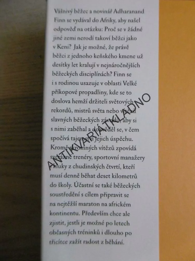 BĚHÁNÍ S KEŇANY, ADHARANAND FINN, **an