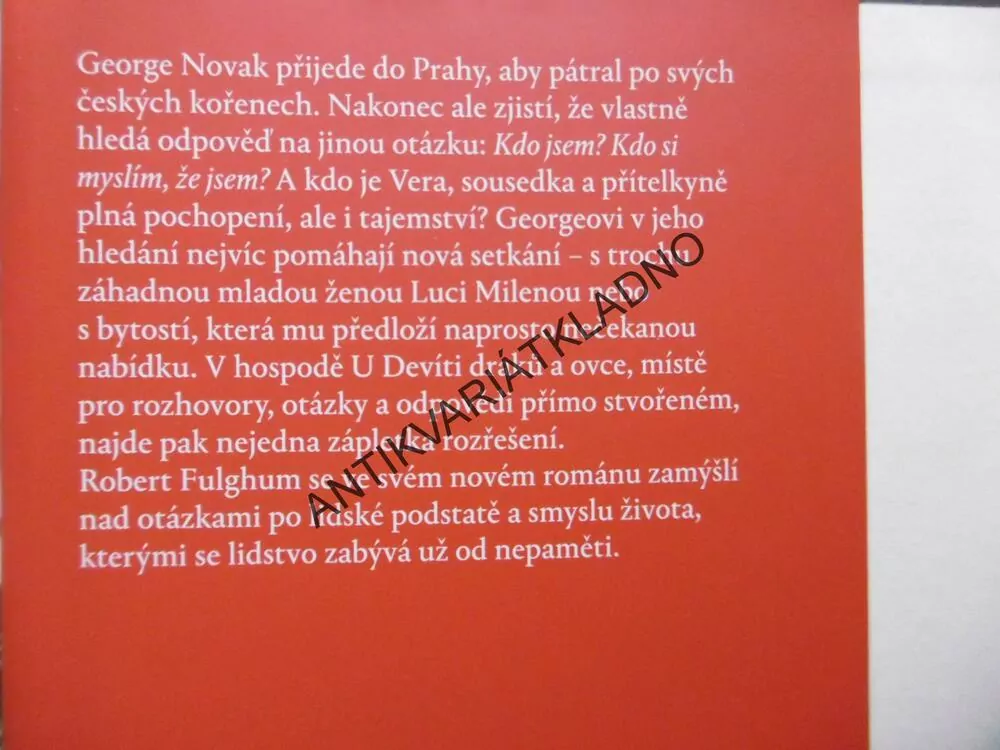 OPRAVÁŘ OSUDŮ, ROBERT FULGHUM, **an