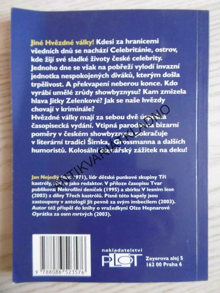 HVĚZDNÉ VÁLKY, JAN NEJEDLÝ, **an