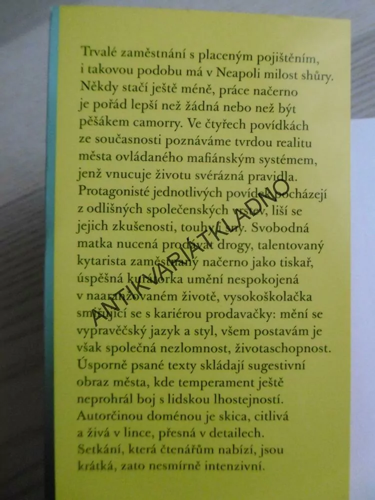 ZA PROJEVENOU MILOST, VALERIA PARRELLOVÁ, **an