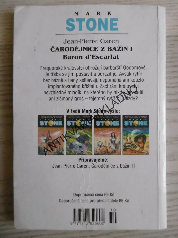 ČARODĚJNICE Z BAŽIN I, MARK STONE, JEAN-PIERRE GAREN, **an