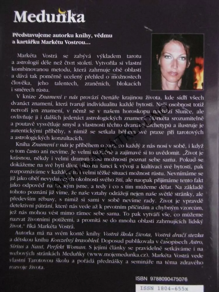 ZNAMENÍ V NÁS, KNIHOVNIČKA MEDUŇKY, MARKÉTA VOSTRÁ, **an