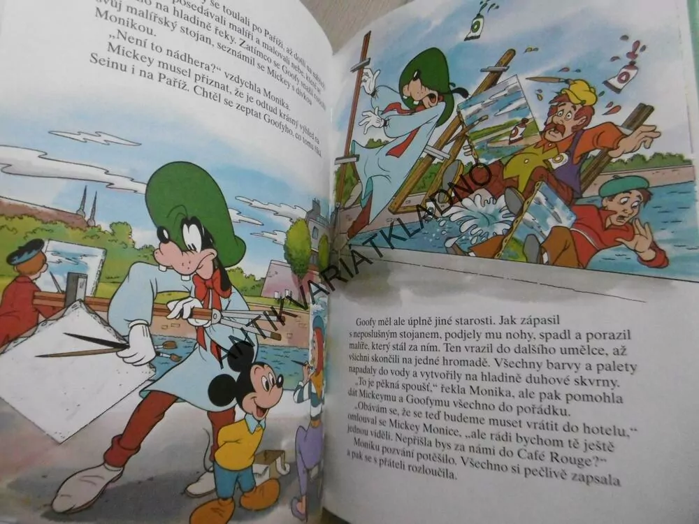 MĚSTO UMĚLCŮ, DOBRODRUŽSTVÍ VE FRANCII, WALT DISNEY, **an