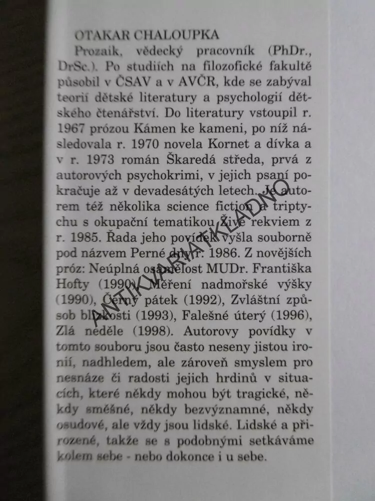 DONCHUÁNI A TI DRUZÍ, OTAKAR CHALOUPKA, IVO PONDĚLÍČEK, **an