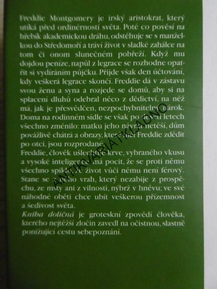 KNIHA DOLIČNÁ, JOHN BANVILLE, **an