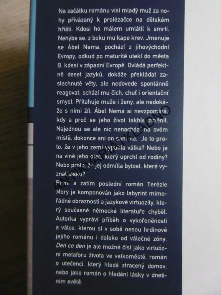 DEN CO DEN, TERÉZIA MORA, **an