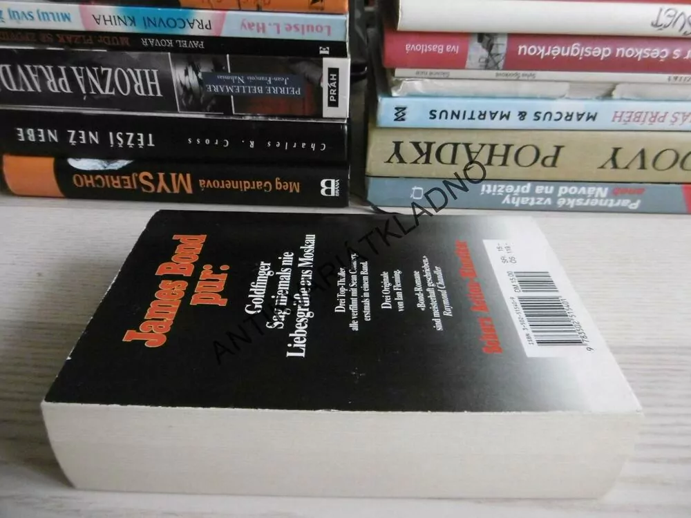 JAMES BOND 007, IAN FLEMING, GOLDFINGER, NĚMECKY