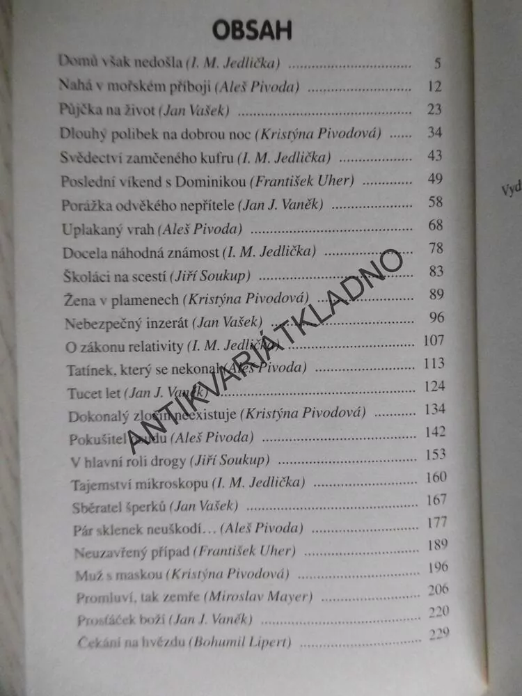 DOCELA NÁHODNÁ ZNÁMOST, MAXI KRIMI, **an