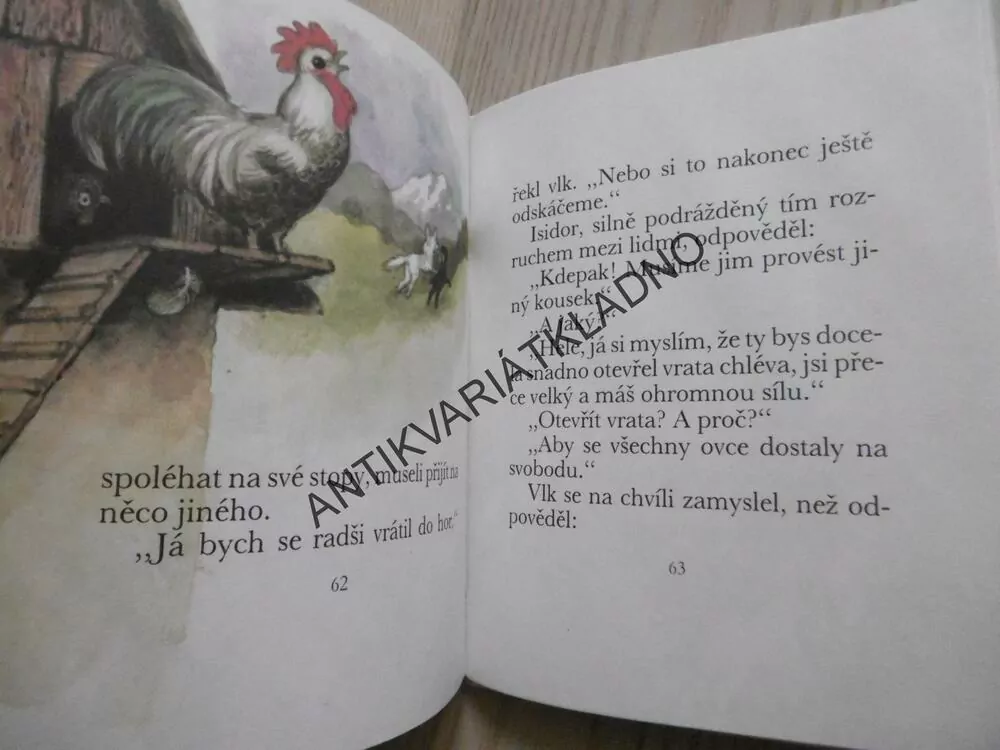 O ČERNÉM BERÁNKU A BÍLÉM VLKOVI, BERNARD CLAVEL, **an