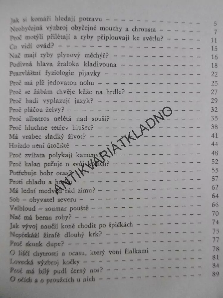PROČ MÁ BÍLÝ PUDL ČERNÝ NOS?, STANISLAV STARIKOVIČ, **an