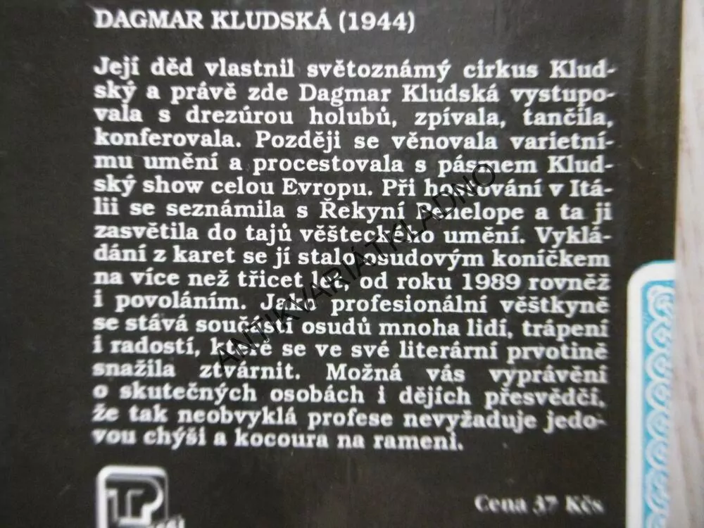 SRDCOVÁ DÁMA, DAGMAR KLUDSKÁ, **an