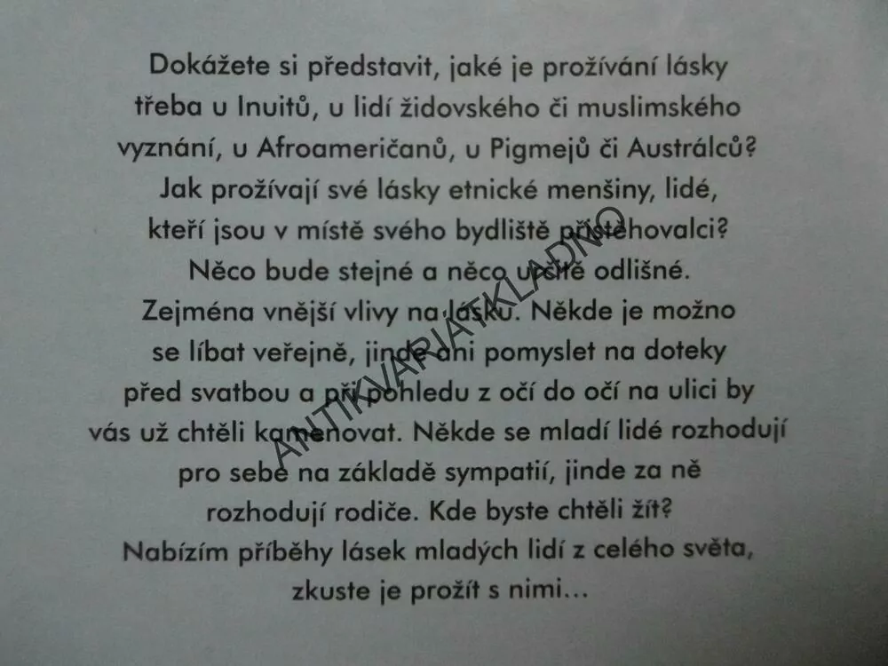 VŠECHNY LÁSKY SVĚTA, JAROSLAVA ŠEVČÍKOVÁ, **an