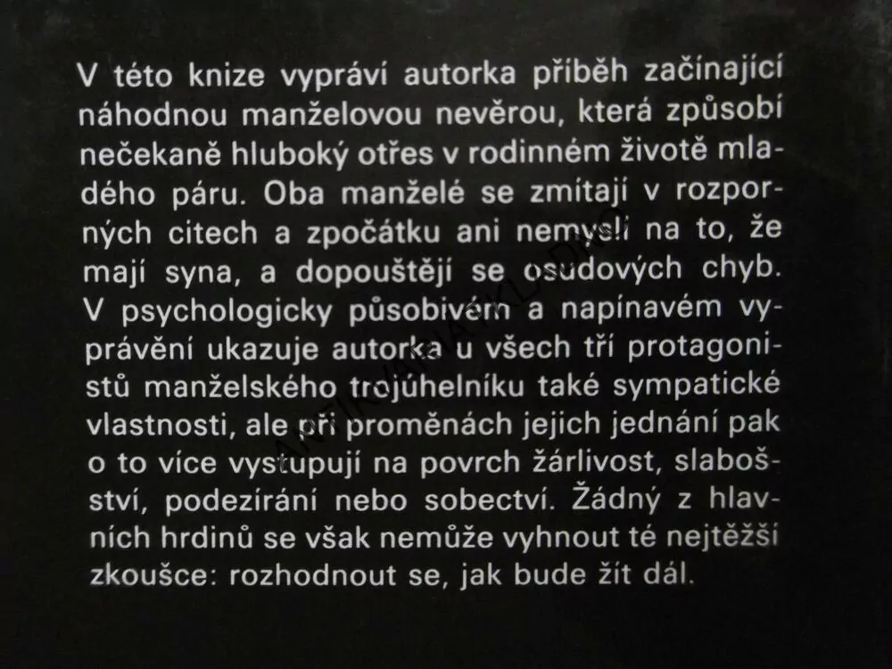 NEVĚRA, VALJA STÝBLOVÁ, **an