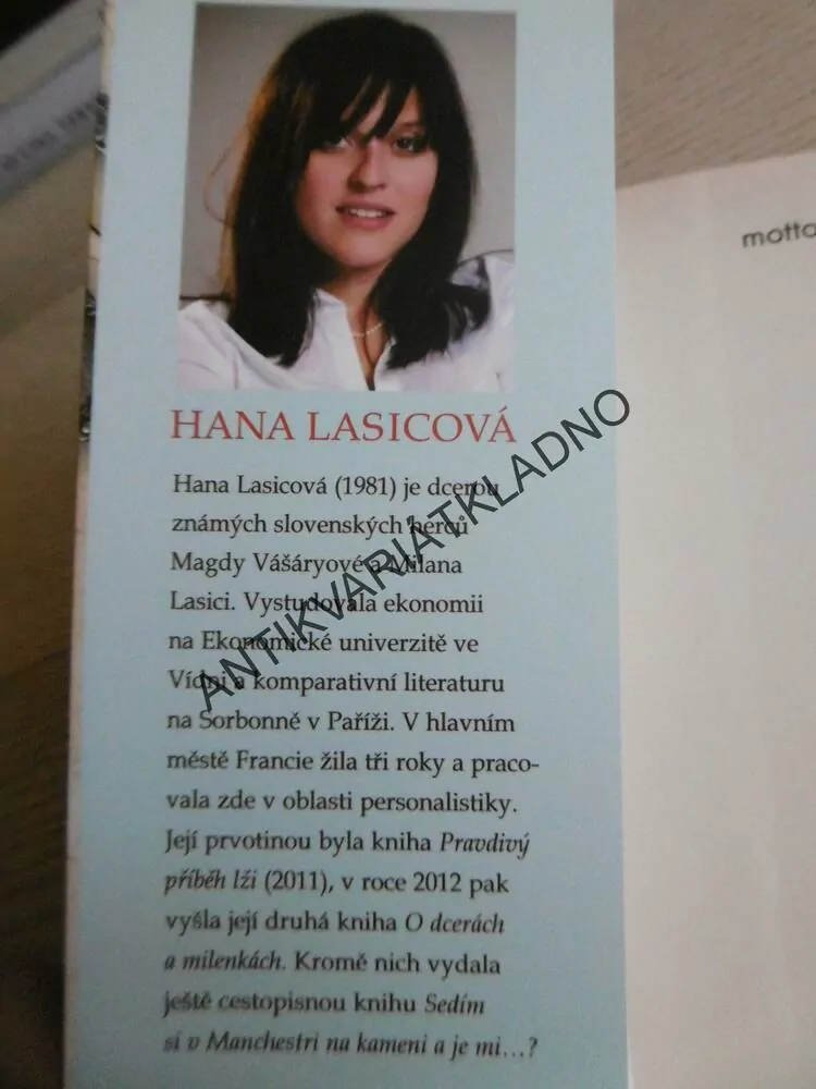 SLUŽKA, HANA LASICOVÁ, **an
