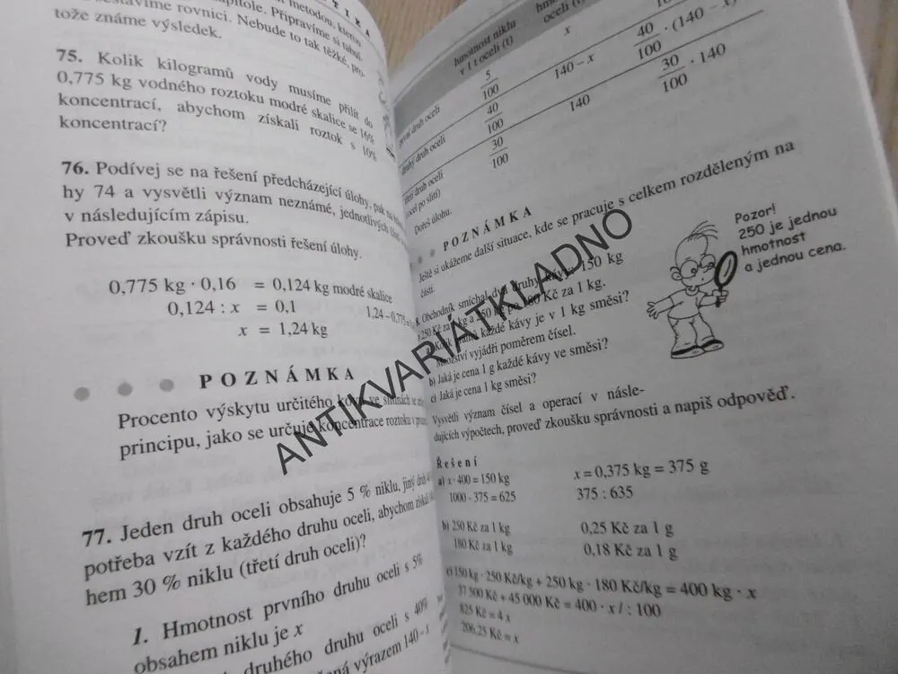 MATEMATIKA - SLOVNÍ ÚLOHY, DUŠAN KOTYRA, ALICA SIVOŠOVÁ