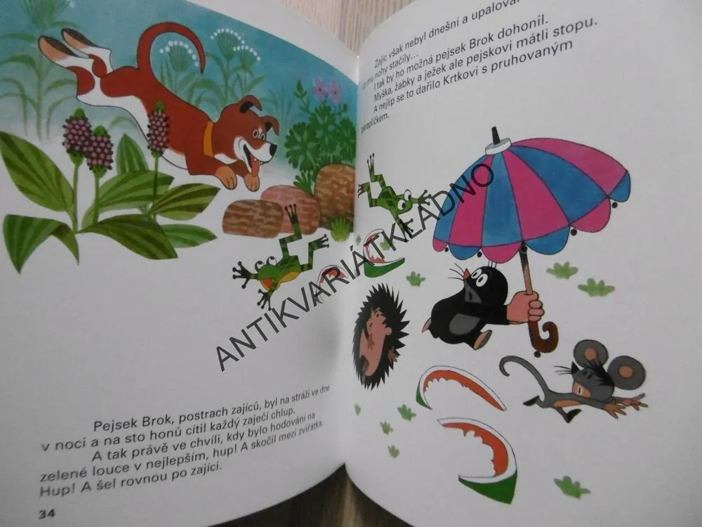 KRTEK A PARAPLÍČKO, ZDENĚK MILER, **an